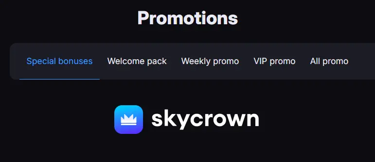 SkyCrown Bonus